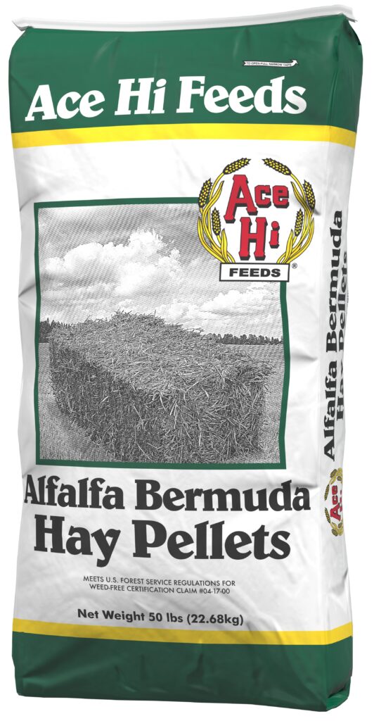 Ace Hi Alfalfa Bermuda Hay Pellets